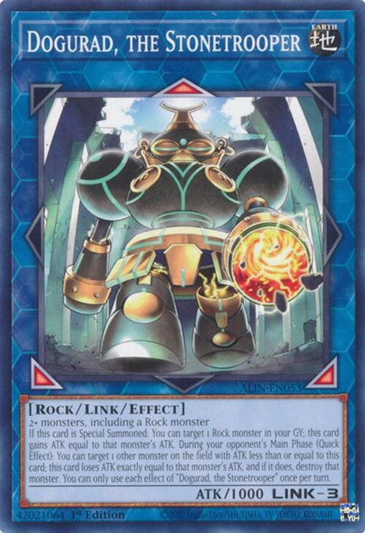 ALIN-EN053 * Dogurad, the Stonetrooper * Common * Alliance Insight