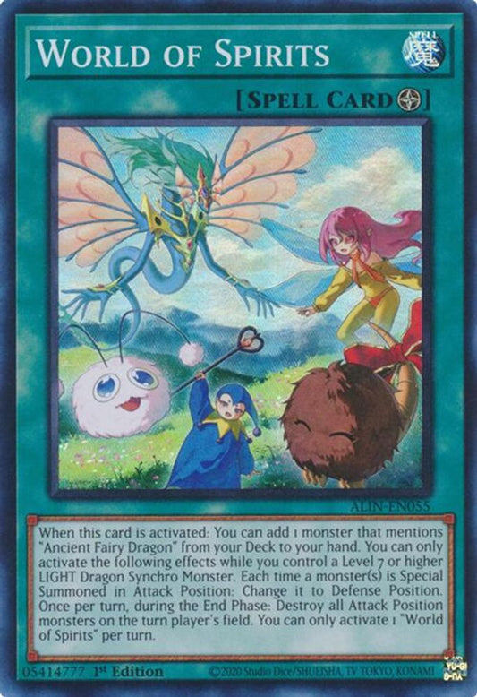 ALIN-EN055 * World of Spirits * Super Rare * Alliance Insight
