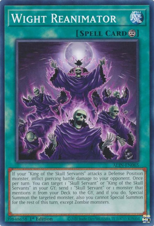 ALIN-EN065 * Wight Reanimator * Common * Alliance Insight