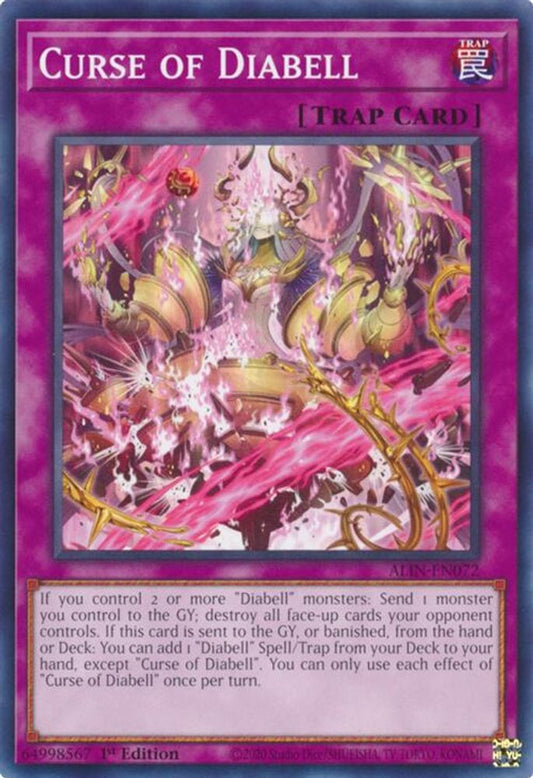 ALIN-EN072 * Curse of Diabell * Common * Alliance Insight