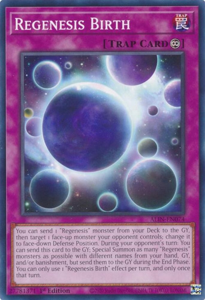 ALIN-EN074 * Regenesis Birth * Common * Alliance Insight