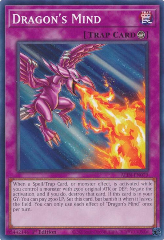 Dragon's Mind * Common * ALIN-EN079