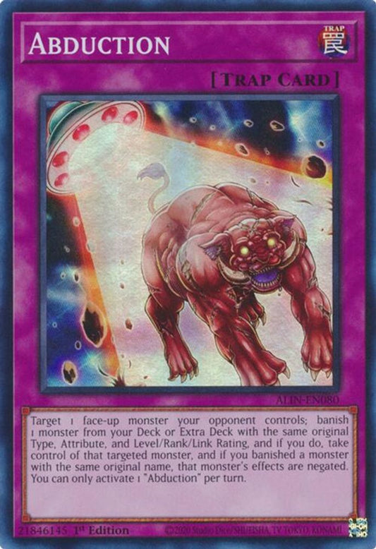 Abduction * Super Rare * ALIN-EN080