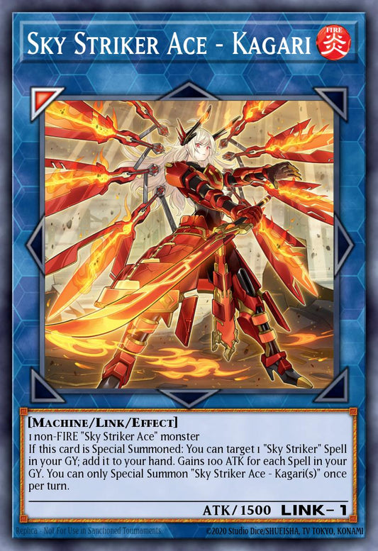 L26D-ENS25 - Sky Striker Ace - Kagari - Common - Legendary Modern Decks 2026