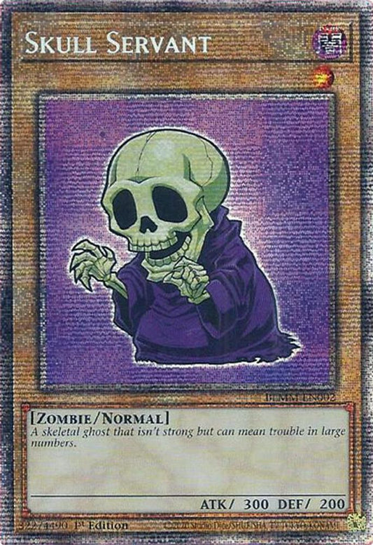 BLMM-EN002 * Skull Servant * Starlight Rare * Battles of Legend: Monster Mayhem