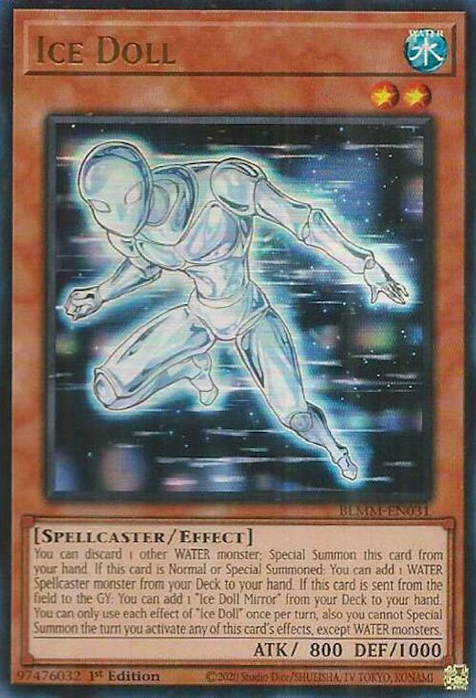 BLMM-EN031 * Ice Doll * Ultra Rare * Battles of Legend: Monster Mayhem