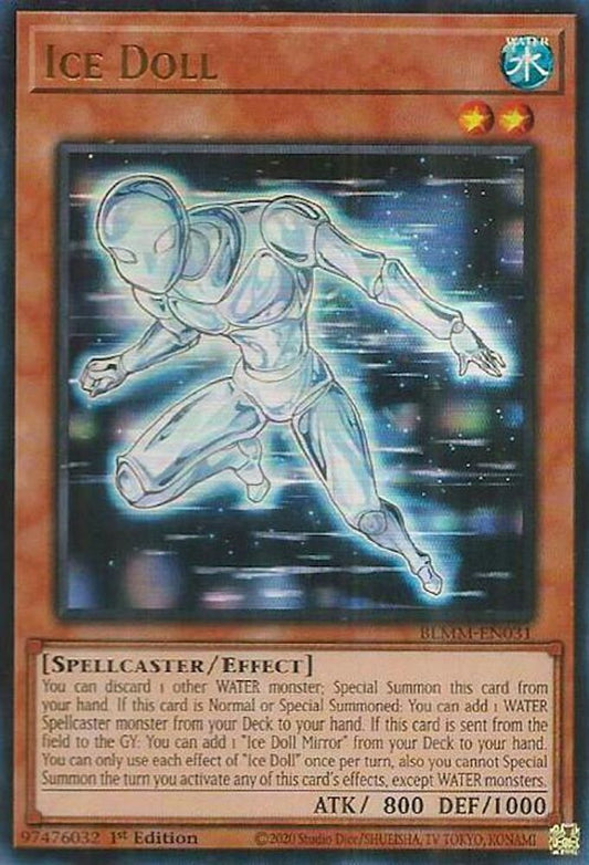 BLMM-EN031 * Ice Doll * Ultra Rare * Battles of Legend: Monster Mayhem