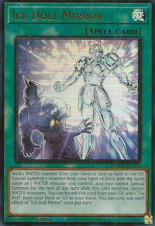 BLMM-EN033 * Ice Doll Mirror * Ultra Rare * Battles of Legend: Monster Mayhem