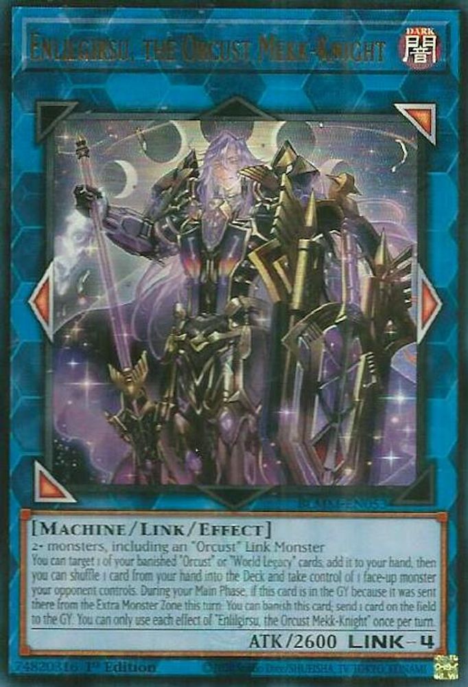 Enlilgirsu, the Orcust Mekk-Knight * Ultra Rare * BLMM-EN053