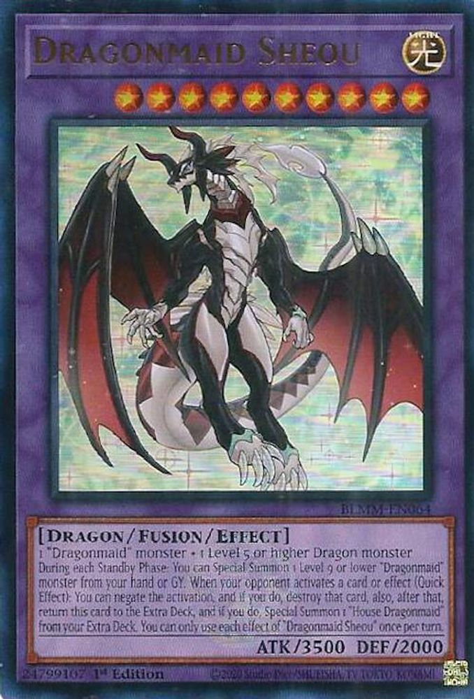 Dragonmaid Sheou * Ultra Rare * BLMM-EN064