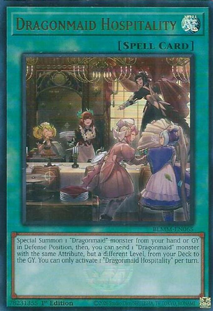Dragonmaid Hospitality * Ultra Rare * BLMM-EN065