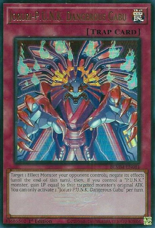 BLMM-EN081 * Joruri-P.U.N.K. Dangerous Gabu * Ultra Rare * Battles of Legend: Monster Mayhem