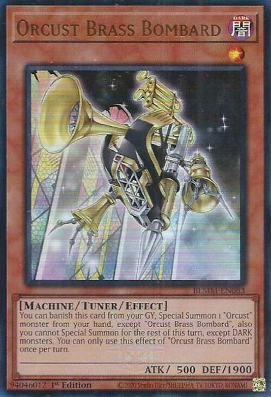 BLMM-EN083 * Orcust Brass Bombard * Ultra Rare * Battles of Legend: Monster Mayhem