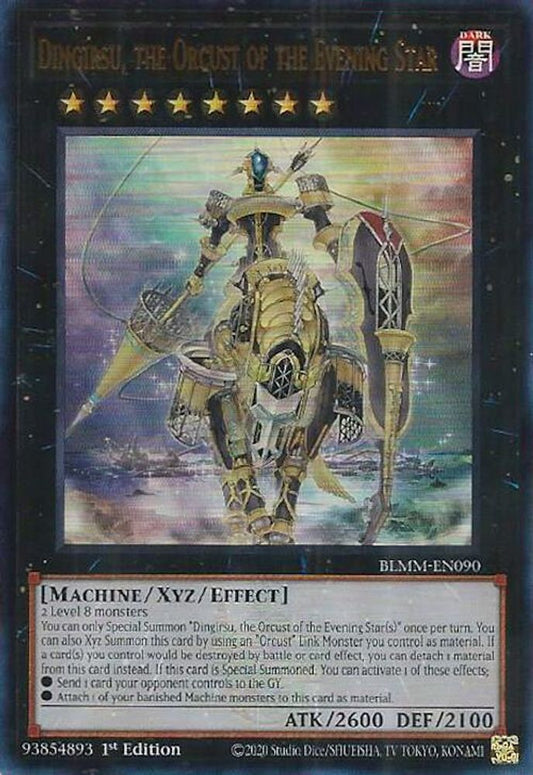 BLMM-EN090 * Dingirsu, the Orcust of the Evening Star * Ultra Rare * Battles of Legend: Monster Mayhem