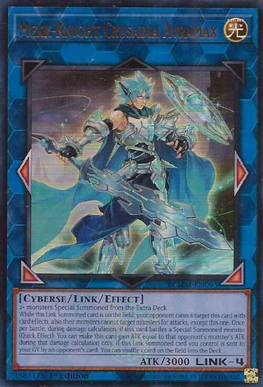 BLMM-EN095 * Mekk-Knight Crusadia Avramax * Ultra Rare * Battles of Legend: Monster Mayhem