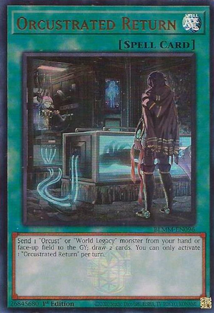 BLMM-EN096 * Orcustrated Return * Ultra Rare * Battles of Legend: Monster Mayhem