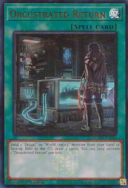 BLMM-EN096 * Orcustrated Return * Ultra Rare * Battles of Legend: Monster Mayhem