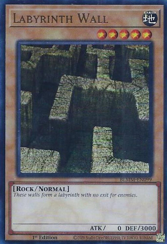 BLMM-EN099 * Labyrinth Wall * Ultra Rare * Battles of Legend: Monster Mayhem