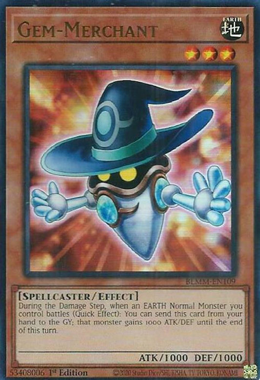 BLMM-EN109 * Gem-Merchant * Ultra Rare * Battles of Legend: Monster Mayhem
