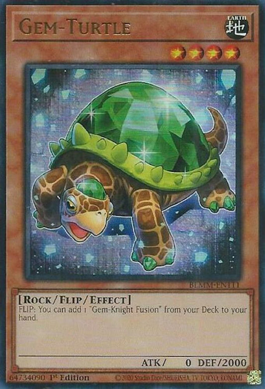 BLMM-EN111 * Gem-Turtle * Ultra Rare * Battles of Legend: Monster Mayhem
