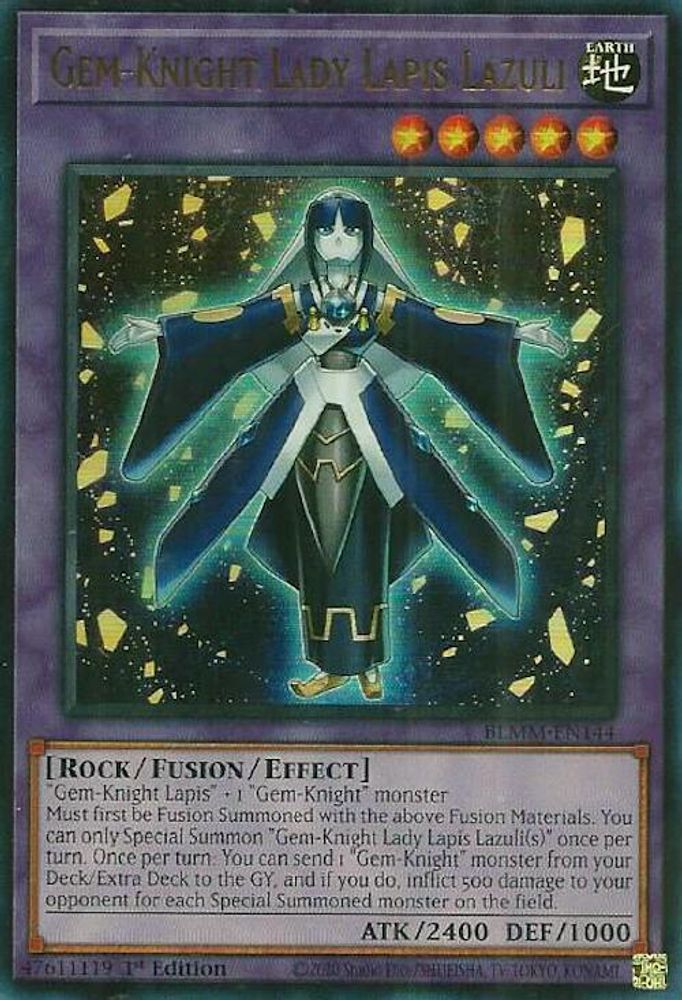 Gem-Knight Lady Lapis Lazuli * Ultra Rare * BLMM-EN144