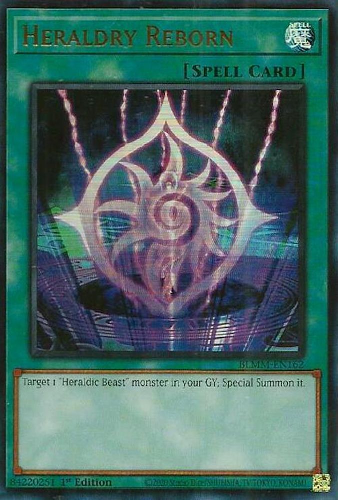 BLMM-EN162 * Heraldry Reborn * Ultra Rare * Battles of Legend: Monster Mayhem
