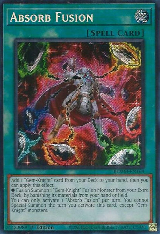 BLMM-EN164 * Absorb Fusion * Secret Rare * Battles of Legend: Monster Mayhem