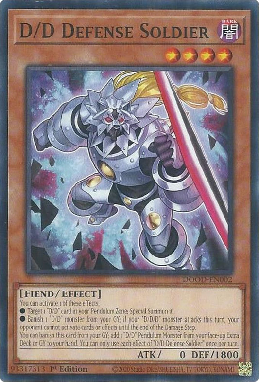 DOOD-EN002 * D/D Defense Soldier * Common * Doom of Dimensions