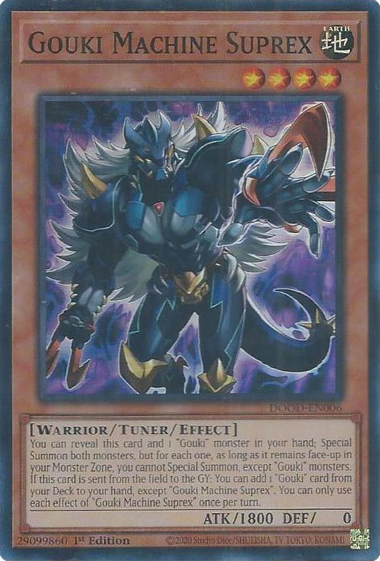DOOD-EN006 * Gouki Machine Suprex * Super Rare * Doom of Dimensions