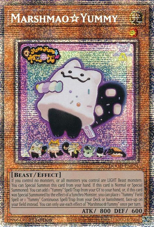 DOOD-EN024 * Marshmao☆Yummy * Starlight Rare * Doom of Dimensions