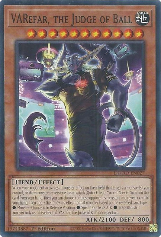 DOOD-EN027 * VARefar, the Judge of Ball * Common * Doom of Dimensions