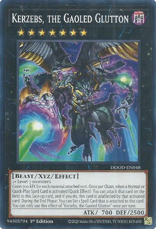 DOOD-EN048 * Kerzebs, the Gaoled Glutton * Common * Doom of Dimensions