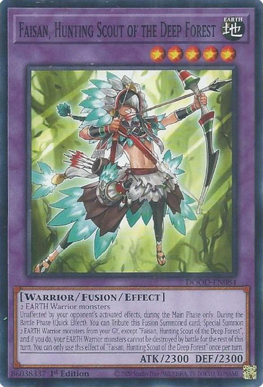 DOOD-EN084 * Faisan, Hunting Scout of the Deep Forest * Common * Doom of Dimensions