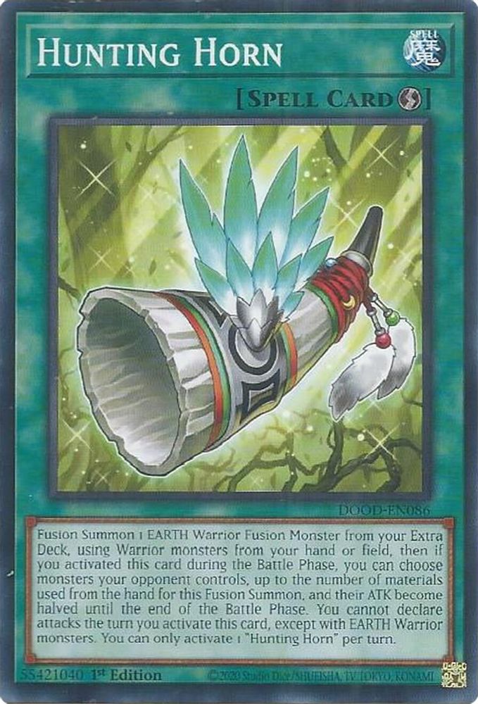 DOOD-EN086 * Hunting Horn * Common * Doom of Dimensions