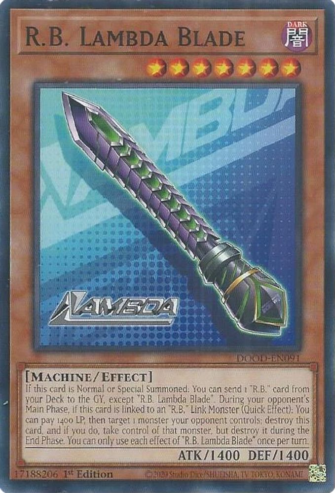 DOOD-EN091 * R.B. Lambda Blade * Common * Doom of Dimensions