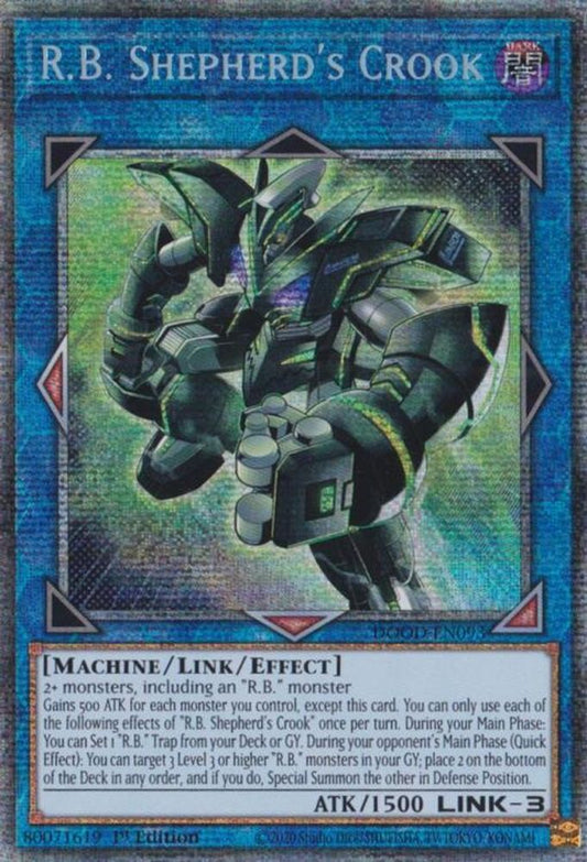 DOOD-EN093 * R.B. Shepherd's Crook * Starlight Rare * Doom of Dimensions
