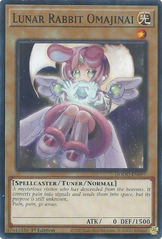 DOOD-EN097 * Lunar Rabbit Omajinai * Common * Doom of Dimensions