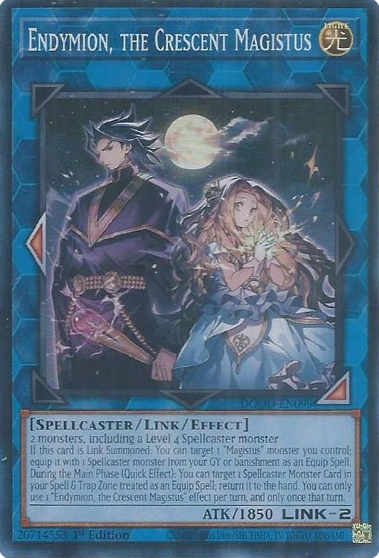 DOOD-EN099 * Endymion, the Crescent Magistus * Super Rare * Doom of Dimensions