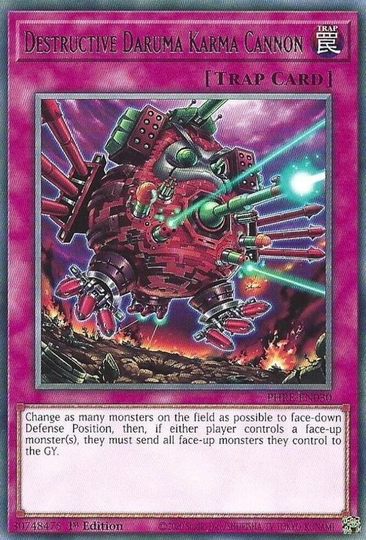 Destructive Daruma Karma Cannon