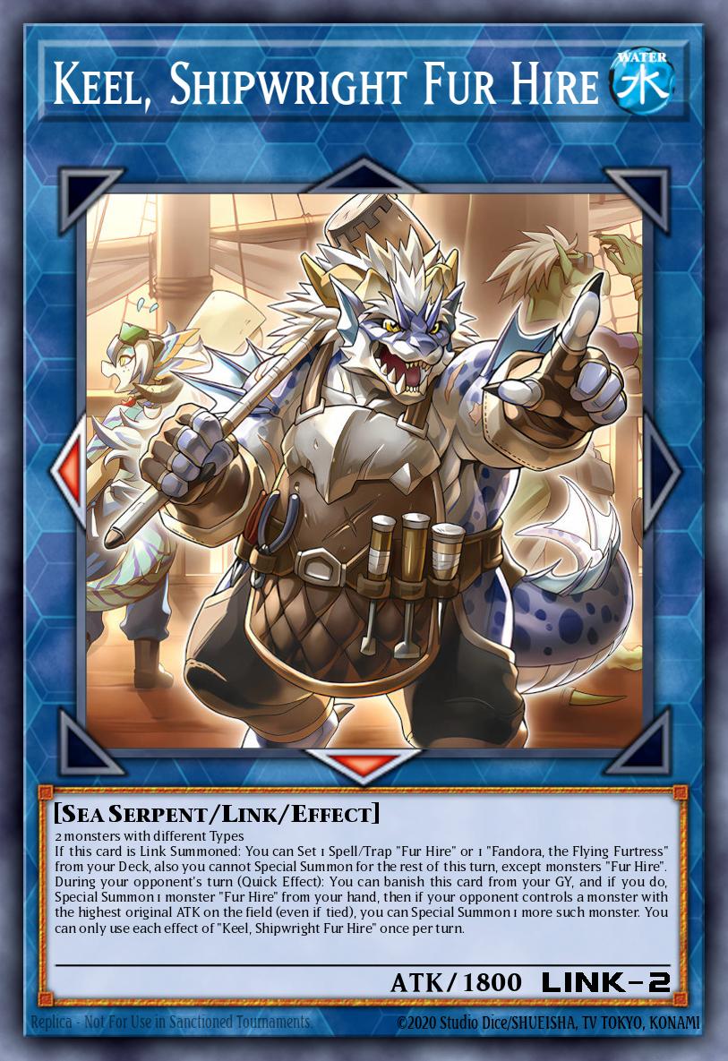 MAMO-EN092 * Keel, Shipwright Fur Hire * Ultra Rare * Magnificent Monsters