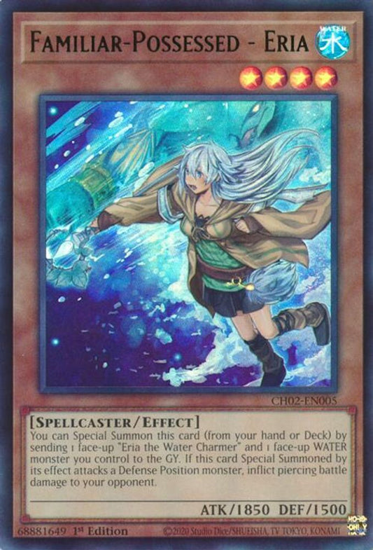 CH02-EN005 - Familiar-Possessed - Eria - Ultra Rare - THE CHRONICLES DECK: Spirit Charmers (All-Foil Edition)