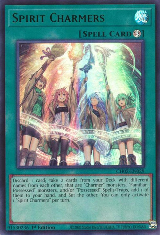 CH02-EN029 - Spirit Charmers - Ultra Rare - THE CHRONICLES DECK: Spirit Charmers (All-Foil Edition)