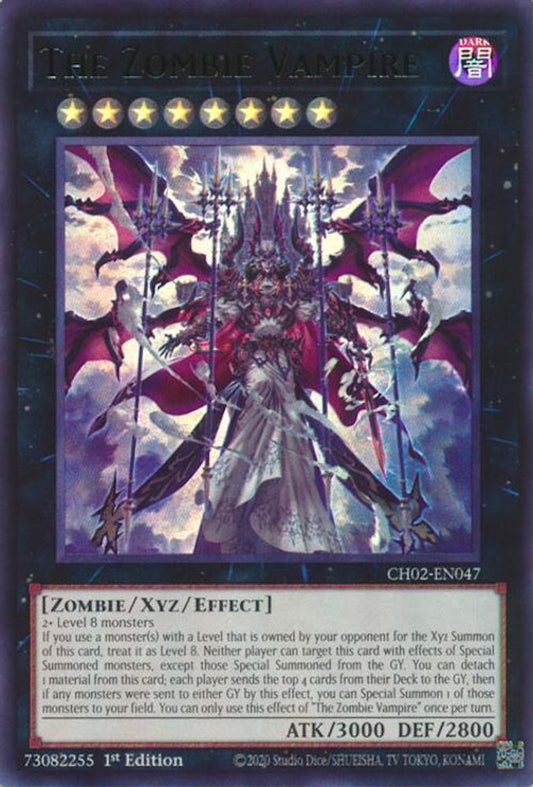 CH02-EN047 - The Zombie Vampire - Ultra Rare - THE CHRONICLES DECK: Spirit Charmers (All-Foil Edition)