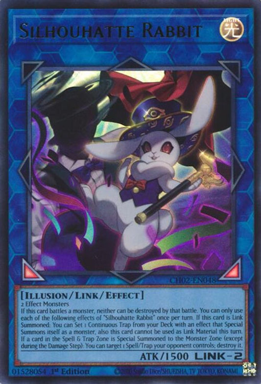 CH02-EN048 - Silhouhatte Rabbit - Ultra Rare - THE CHRONICLES DECK: Spirit Charmers (All-Foil Edition)