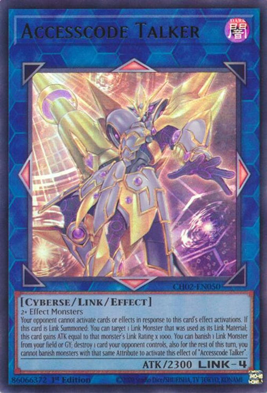 CH02-EN050 - Accesscode Talker - Ultra Rare - THE CHRONICLES DECK: Spirit Charmers (All-Foil Edition)