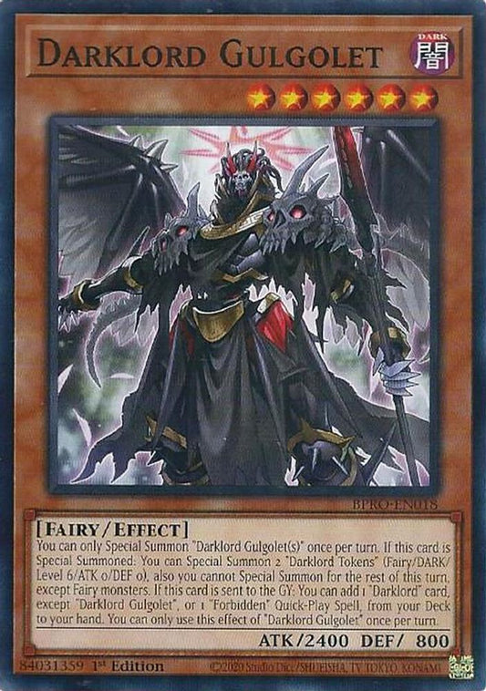 Darklord Gulgolet * Common * BPRO-EN018