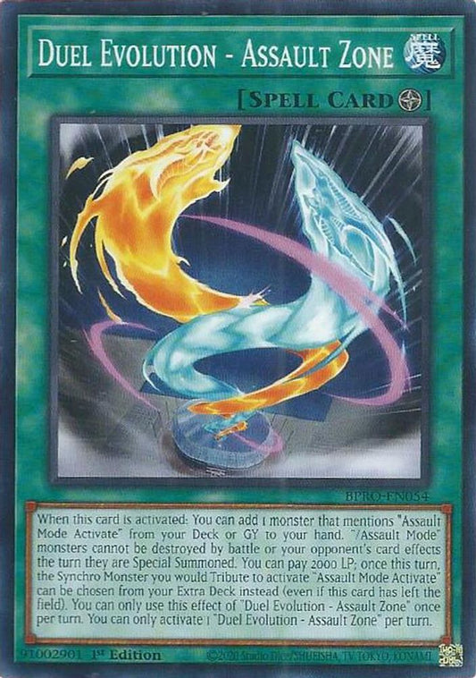 Duel Evolution - Assault Zone * Common * BPRO-EN054