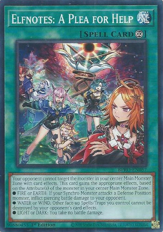 Elfnotes: A Plea for Help * Common * BPRO-EN057