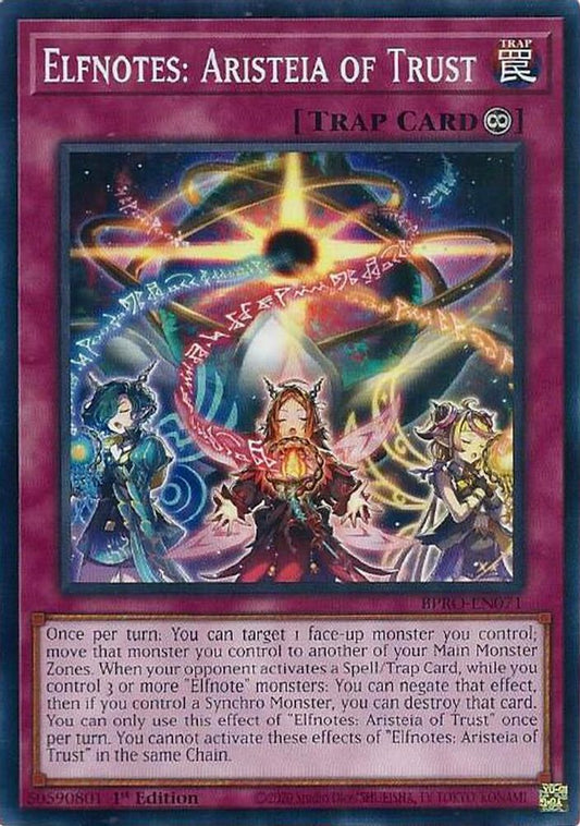 Elfnotes: Aristeia of Trust * Common * BPRO-EN071