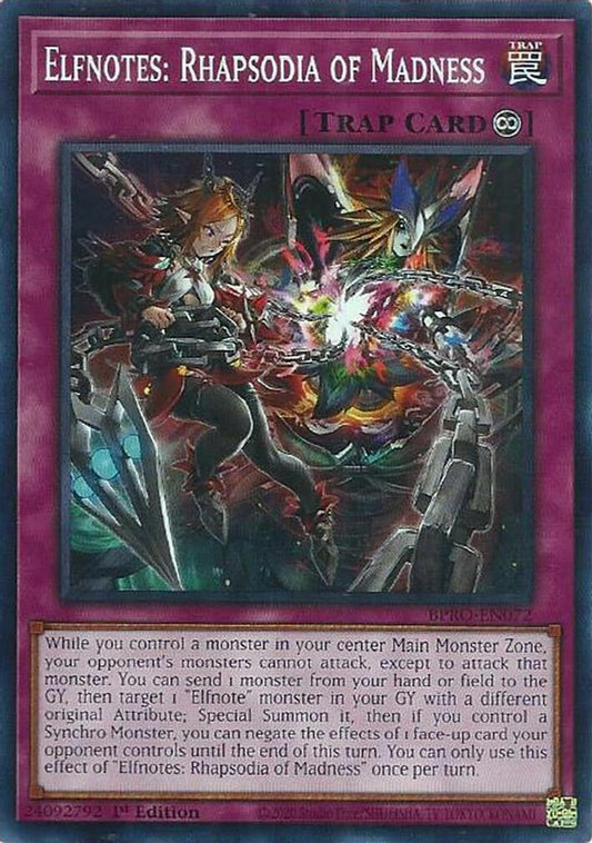 Elfnotes: Rhapsodia of Madness * Common * BPRO-EN072